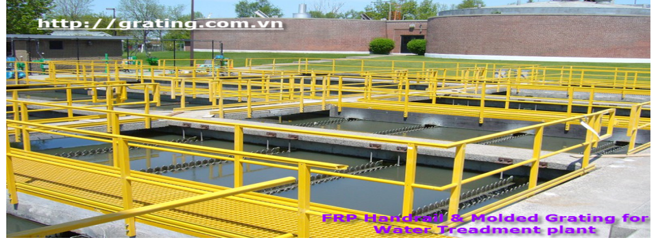 FRP GRATING WATER TREATMENT